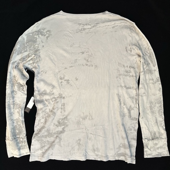 Salvage Joker Smile Face Gray Long-Sleeve Sweatshirt Mens XL 2008 DC Comics - Picture 9 of 12